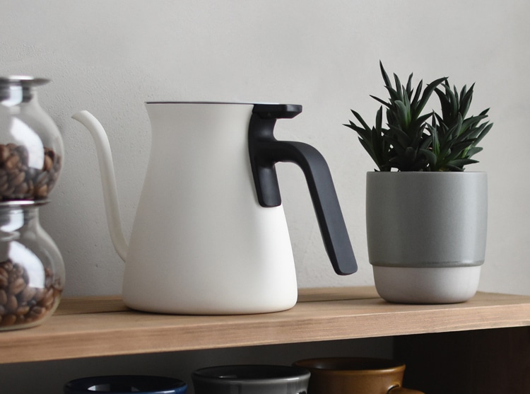 KINTO キントー プアオーバー ケトル ホワイト 900ml 26803