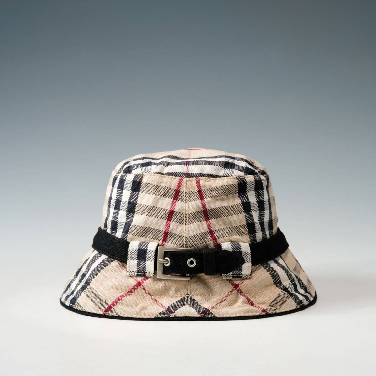 BURBERRY バーバリー ノバチェック バケットハット S ベルト付き