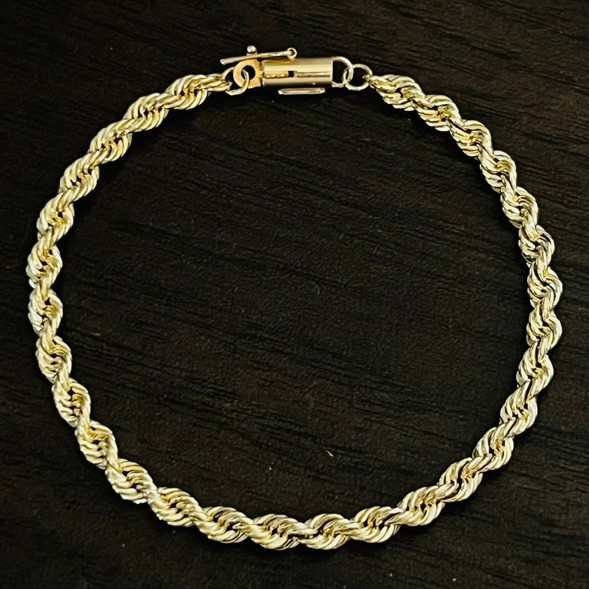 VINTAGE TIFFANY & CO. 14K Gold Twist Rope Bracelet | ヴィンテージ