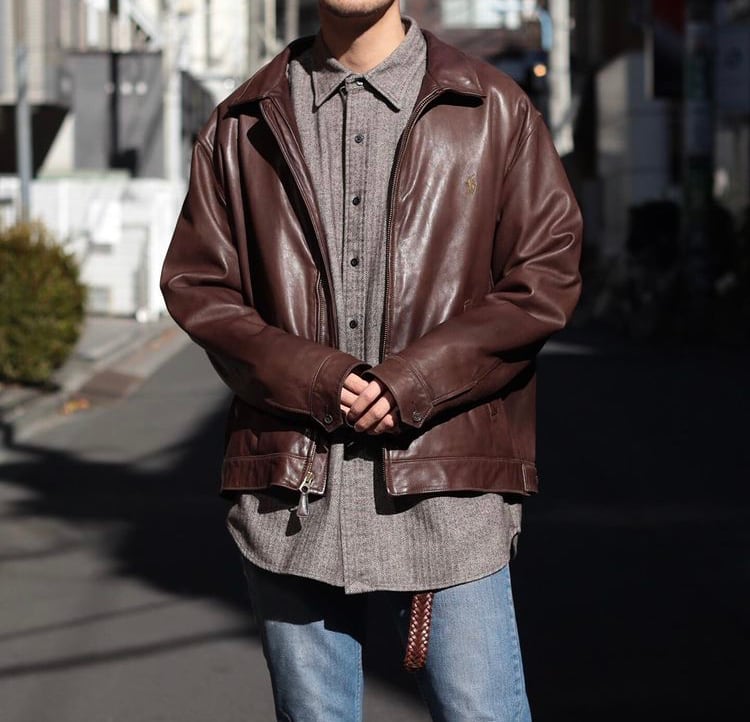 Polo by Ralph Lauren レザースウィングトップブルゾン【FF-3212】 | cv