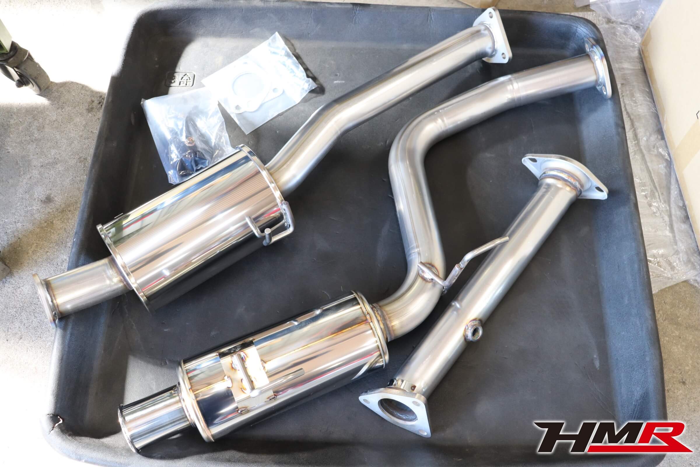 S2000(AP1)SPOONマフラー交換＆ミッションオイル交換