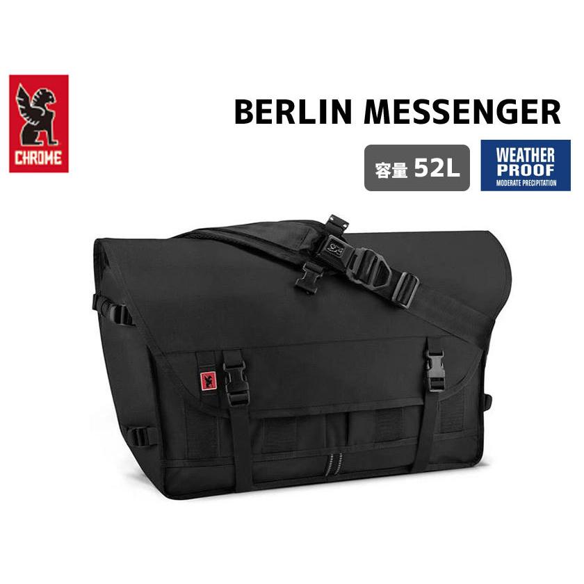 CHROME クローム BERLIN MESSENGER ベルリン メッセンジャー ブラック