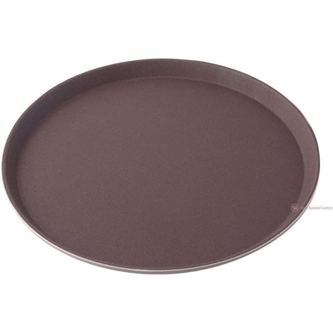 KOA 訳あり トレンチ 滑らない お盆 業務用トレー、ブラウン、3枚組