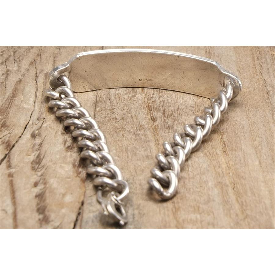 IDブレスレット ヴィンテージ シルバー 925 ジュエリー (B144