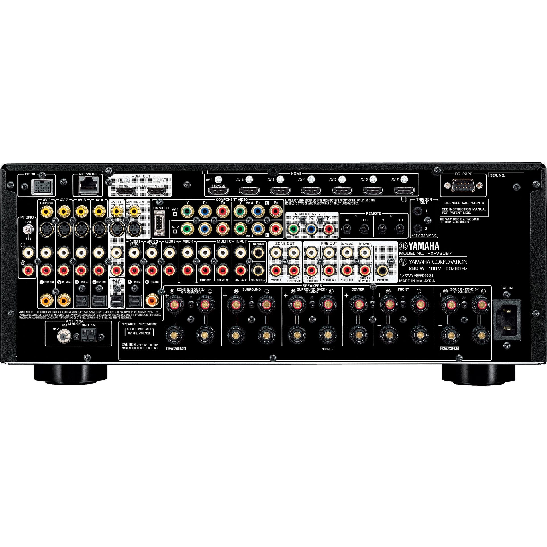 ヤマハ | RX-V3067 - AVアンプ - 概要