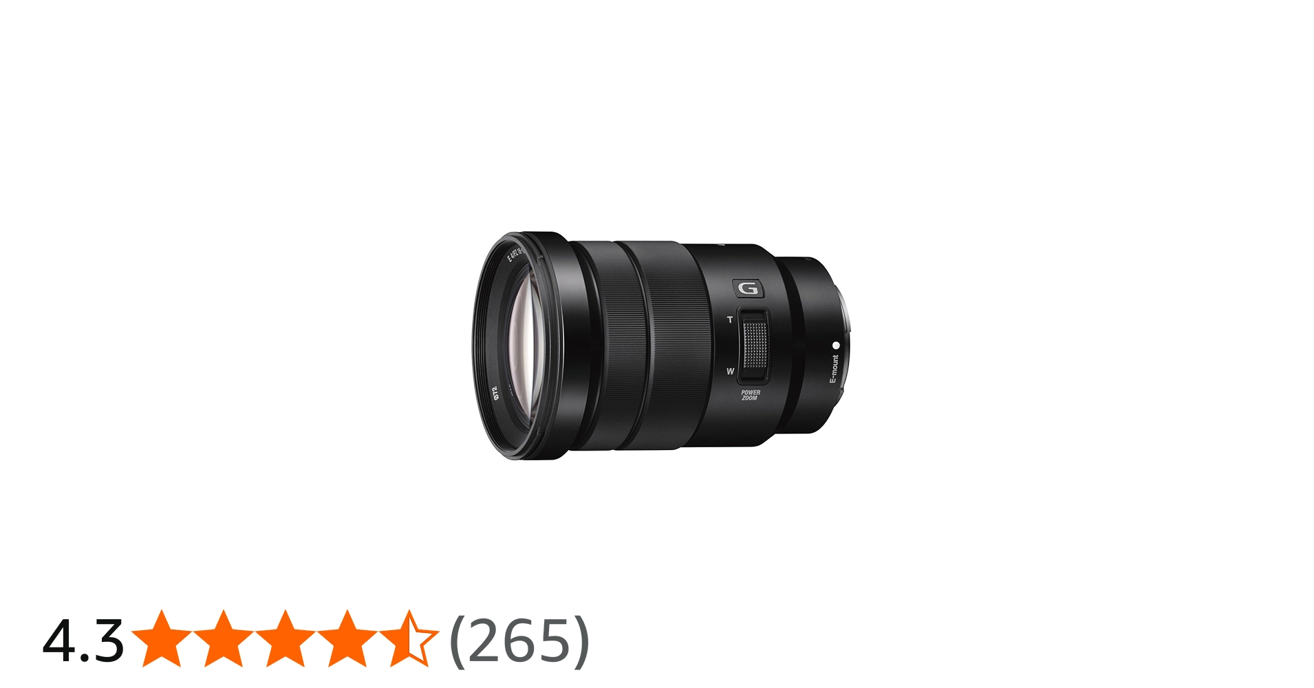 Amazon.co.jp: Sony SELP18105G Standard Zoom Lens APS-C E PZ 18