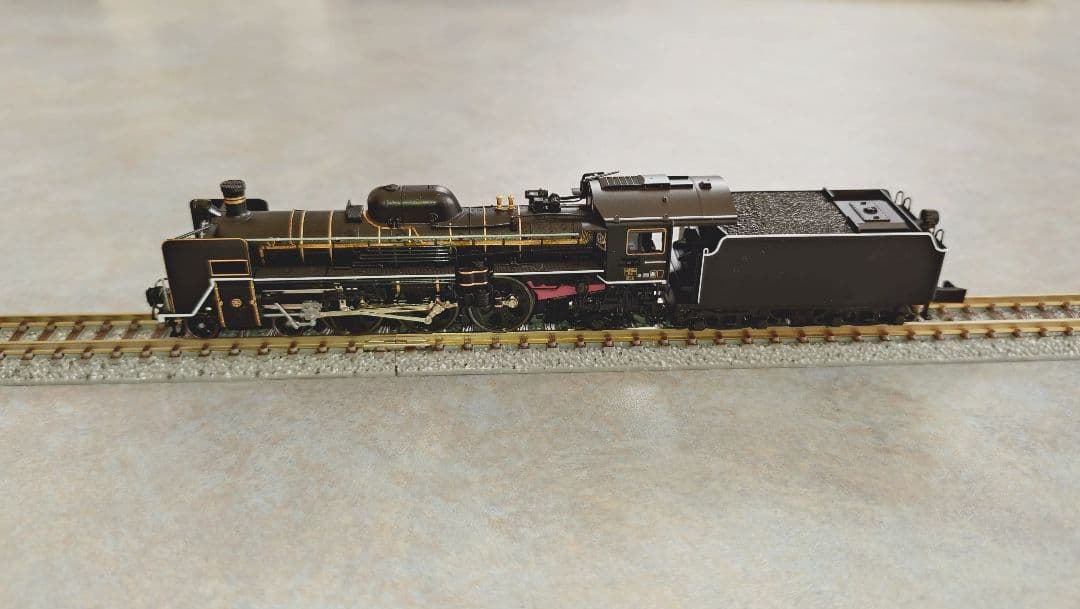 KATO C57-1 蒸気機関車【新品同様】 C57 1号機が入線しました。KATO 2024-1 やまぐち号やSL北びわこ号に