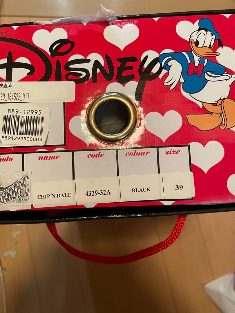 【新品未使用】イレギュラーチョイス⭐︎チップとデール⭐︎パンプス⭐︎24.5cm