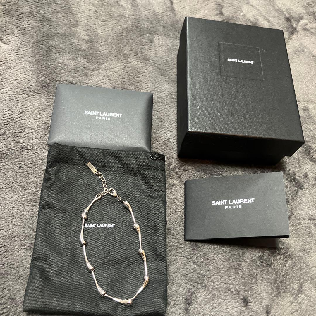 サンローラン 骨 ボーンブレスレット born bone - メルカリ