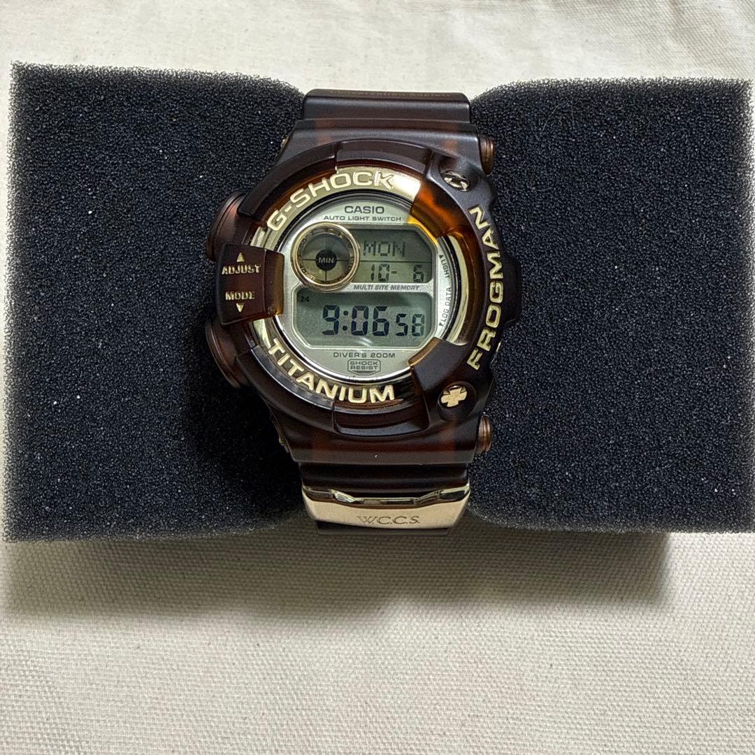CASIO FROGMAN DW-9901WC カスタム Yahoo!オークション - 美品 CASIO G-SHOCK FROGMAN DW-9901WC カスタム