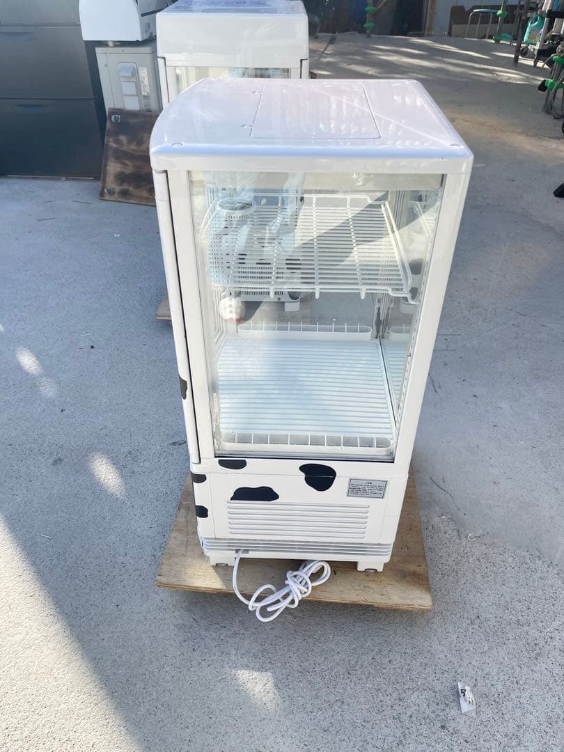 REMACOM 卓上冷蔵ショーケース レマコム 卓上対面冷蔵ショーケース 角型 140L RCS-T70S2CW ホワイト